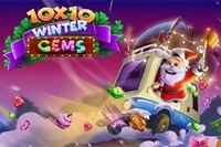 Joc distractiv de potrivire online 10x10 Winter Gems