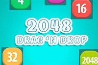 Vezi câte puncte poți obține în jocul 2048 Dragn Drop?