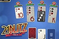21 Blitz este un joc de cărți strategic, similar cu Black Jack