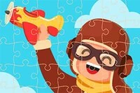 Puzzle Avion este un joc online distractiv