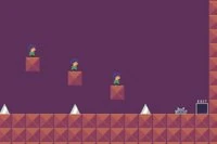 Escortează clonele în siguranță în acest platformer arcade!