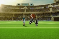 E timpul pentru marele meci de fotbal, iar quarterback-ul tău aruncă pase