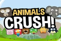 Animals Crush este un joc în care trebuie să potrivești trei sau mai multe