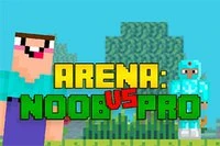 Bun venit la Noob vs Pro: Arenă de Bătălie Multiplayer în Timp Real!