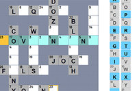 În Arkadiums Codeword, descoperi un nou tip de joc puzzle!