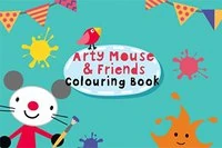 Exprimați-vă creativitatea cu cartea de colorat Arty Mouse & Friends