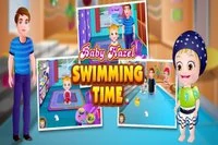 Wow! Este timpul ca Baby Hazel să învețe înotul