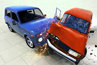 Thrills with realistic physics and intense car destruction!