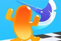 Bucură-te de un nou joc de alergare gigant numit Blob Giant 3D