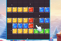 Block Puzzle Frozen Jewels este un joc puzzle cu tematică de Crăciun