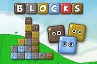 Blocks este un joc de puzzle logic cu 100 de niveluri care îți provoacă