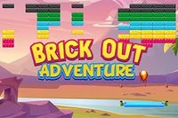 Joc aventuros cu cărămizi colorate Brick Out