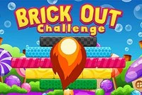 Joc amuzant Brick Out Challenge cu cărămizi colorate