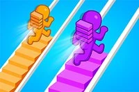 Bridge Water Rush este un joc de curse captivant pentru construirea de poduri