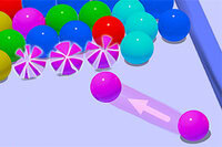 Bubble Game 3D oferă o provocare nouă pentru clasicul joc online Bubble Game.