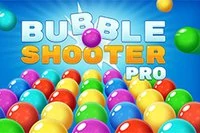 În Bubble Shooter Pro avem regulile clasice ale unui joc bubble shooter