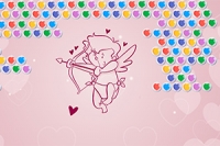 Dragostea plutește în aer, în bule, în Bubble Shooter Valentine!