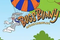 Iepurașul Bugs Bunny încearcă parașutismul și sare des din avion