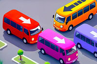 Alătură-te distracției și folosește logica pentru a elibera autobuzele din
