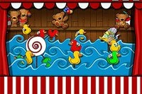 Carnival Ducks este un joc de tragere HTML5