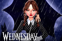 Savurează stilul emblematic și fascinant al lui Wednesday Addams!