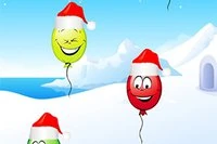 Christmas Balloons este un joc arcade hipercasual, distractiv și captivant