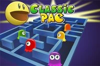 Pacman Clasic: mănâncă punctele galbene și evită fantomele