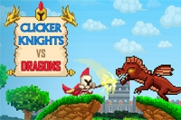 Clicker Knights vs Dragons este un joc de tip idle perfect