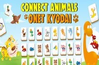 În CONNECT ANIMALS: ONET KYODAI, scopul este să găsești toate perechile