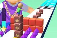 Cube Surfer este un joc de alergare 3D amuzant și captivant