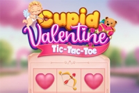 Intră în lumea jucăușă a jocului Tic-Tac-Toe Cupid Valentines!