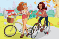 Alege outfituri și biciclete stilate pentru un drum la școală cu stil