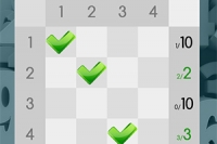 Puzzle Kakurasu zilnice în diferite dimensiuni