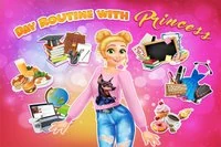 Această prințesă ocupată se pregătește pentru încă o zi nebună la