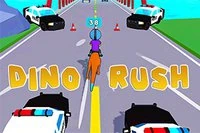 Aleargă repede alături de dinozaurul tău în Dino Rush!