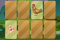Jocul online gratuit Domestic Animals Memory aparține genului de jocuri de