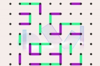 Dots and Lines este un joc clasic simplu și distractiv, cu stilou și hârtie,