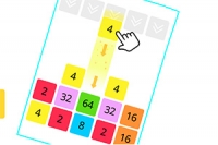 Drop n Merge este un joc nou, asemănător cu 2048