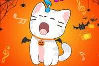 Trăiește farmecul jocului Duet Cats Halloween: Cat Music