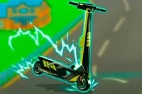 Sari pe scuterul tău în cel mai plin de acțiune joc E-Scooter al anului!