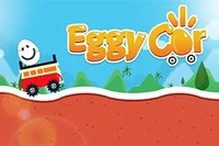 Eggy Car este un joc de condus mașini cu ou în vârf