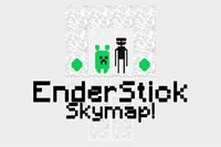 Ender stickman trebuie să supraviețuiască în pădurea albă plină de temeri