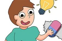 Șterge o parte și rezolvă puzzle-ul!