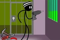 Ajută prizonierul stickman să evadeze din închisoare