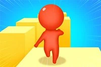 Jocul 3D Expert Parkour este despre alergat și sărit pe stâlpi.