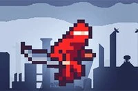 Ești un ninja care trebuie să treacă prin multe obstacole