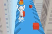 Fall-Race-3D este un joc arcade de alergat antrenant