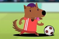 Campionat de fotbal cu cățeluși drăguți