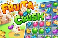 Un joc match3 plin de recompense te așteaptă în Fruita Crush