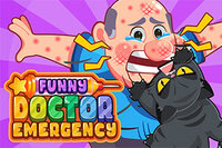 Tratează urgențe amuzante și adu zâmbete pacienților în Funny Doctor Emergency